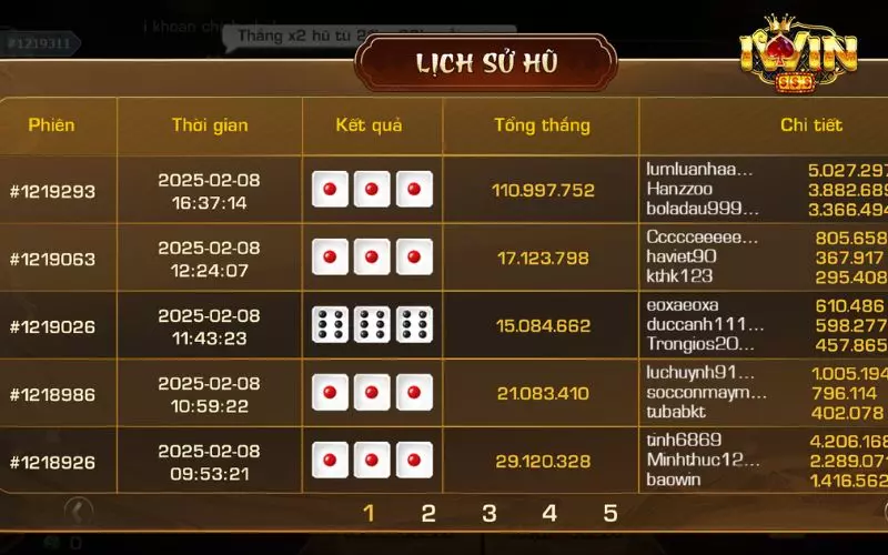 Tại iWin, việc theo dõi lịch sử kết quả và phát hiện cầu bệt trở nên dễ dàng hơn