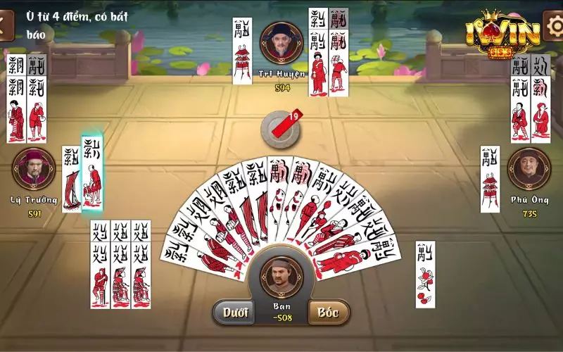 Bộ bài Chắn gồm 100 quân và mỗi quân mang ý nghĩa riêng biệt