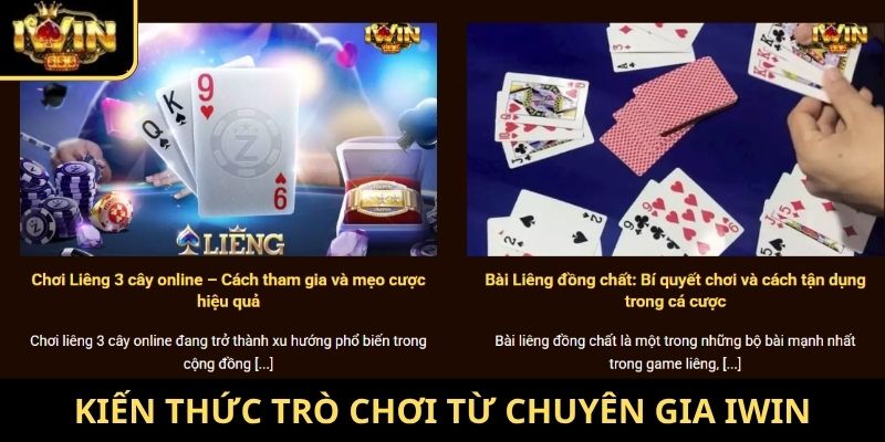Kiến thức trò chơi tổng hợp từ chuyên gia Iwin