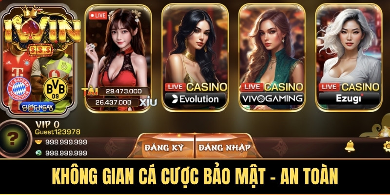 Không gian cá cược bảo mật - an toàn